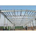 100 × 80 प्रीफैब्रिकेटेड स्टील निर्माण धातु गैरेज जीबी मानक