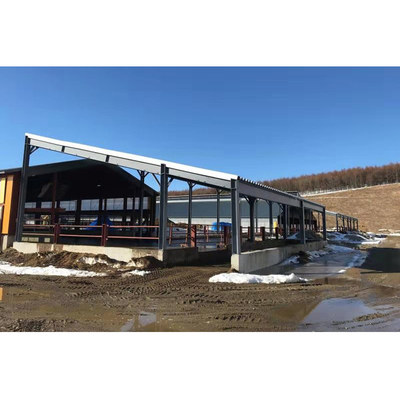 Warehouse Q345b Prefabricated Steel Buildings Bolt Connection