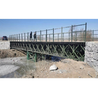 Q345b कॉम्पैक्ट 200 मॉड्यूलर स्टील पैदल यात्री पुल Aisi