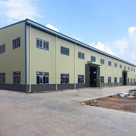 Prefab Portable Steel Frame Workshop Buildings With Light Steel Structure