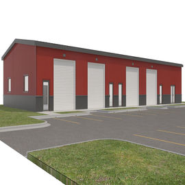 Prefab Portable Steel Frame Workshop Buildings With Light Steel Structure