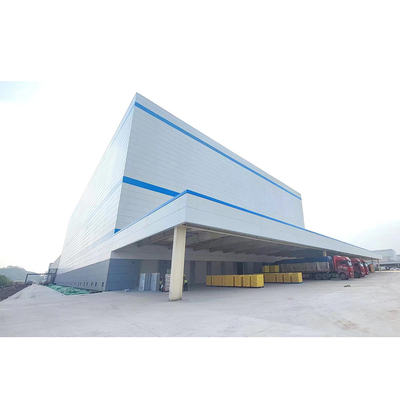 Pre Manufactured Warehouse Steel Portal Frame Building Self Storage Steel Structure Building